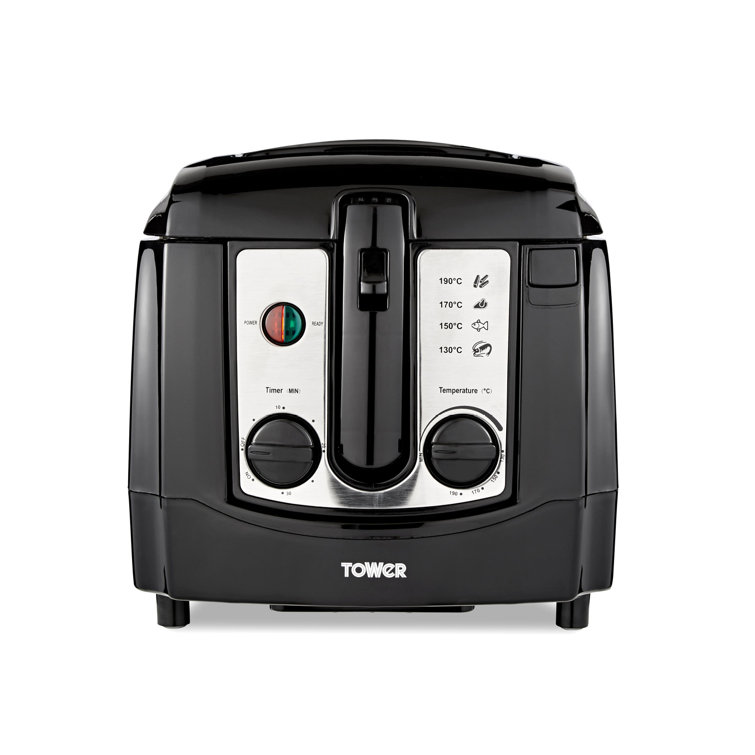 Tower T17002 Deep Fat Fryer with Adjustable Thermostat, 3L, 2300W